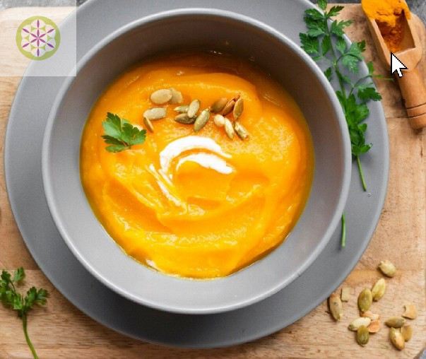 рецепт для осени: суп из батата с курицей и имбирем