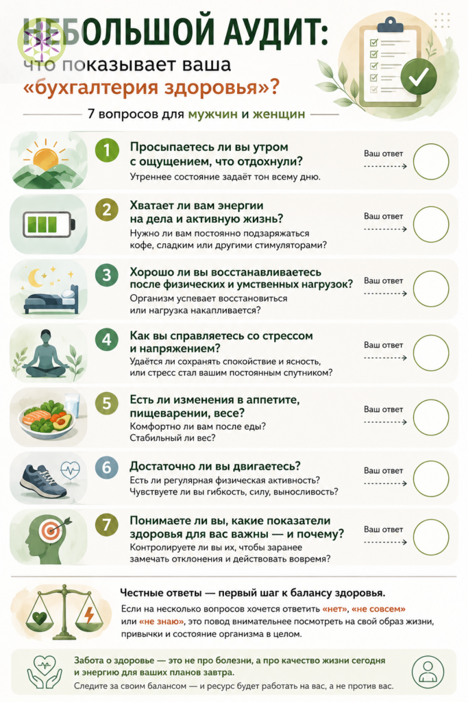 оценка состояния здоровья